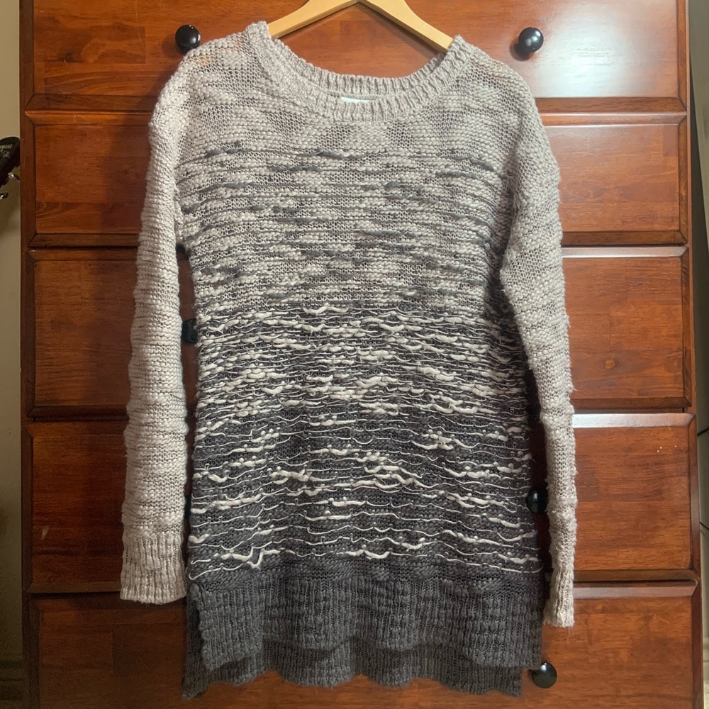 Sun & Shadow - purple and plum sweater - extra large